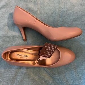 Comfort plus nude heels